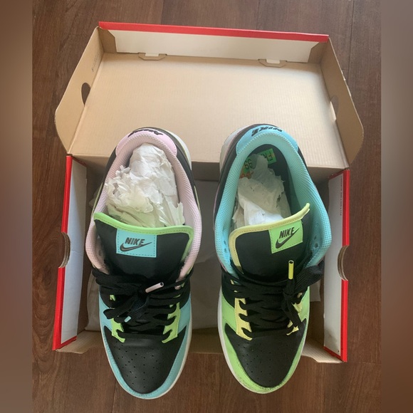 Nike Other - DH0952 001 Nike Dunk Low SE Free.99 Pack Black Dark Chocolate Copa Pink Foam